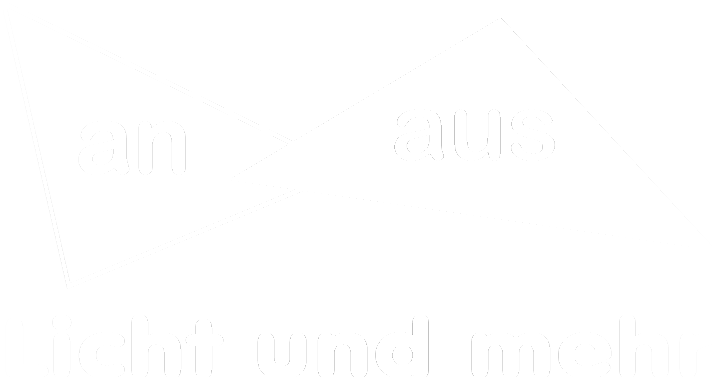 Logo an/aus Licht und mehr- Lichtkonzepte, Lampen, Leuchtmitte